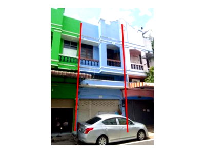 Shophouses for sale Si Sa Ket : SHOP HOUSE 18 Sq.w. Muang Si Sa Ket Si Sa Ket for 1.3M