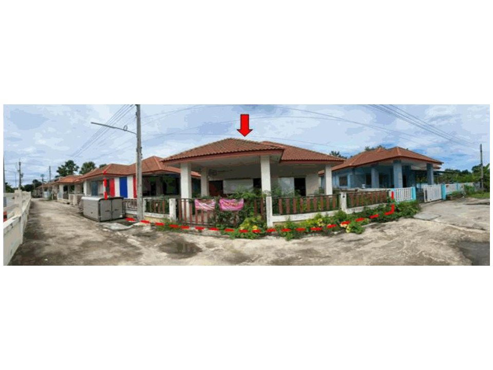 รูป ที่ดินพร้อมสิ่งปลูกสร้าง 54 ตร.วา ชื่นสุข บ้านฉาง ระยอง 1.7M - รูปที่ 1/4