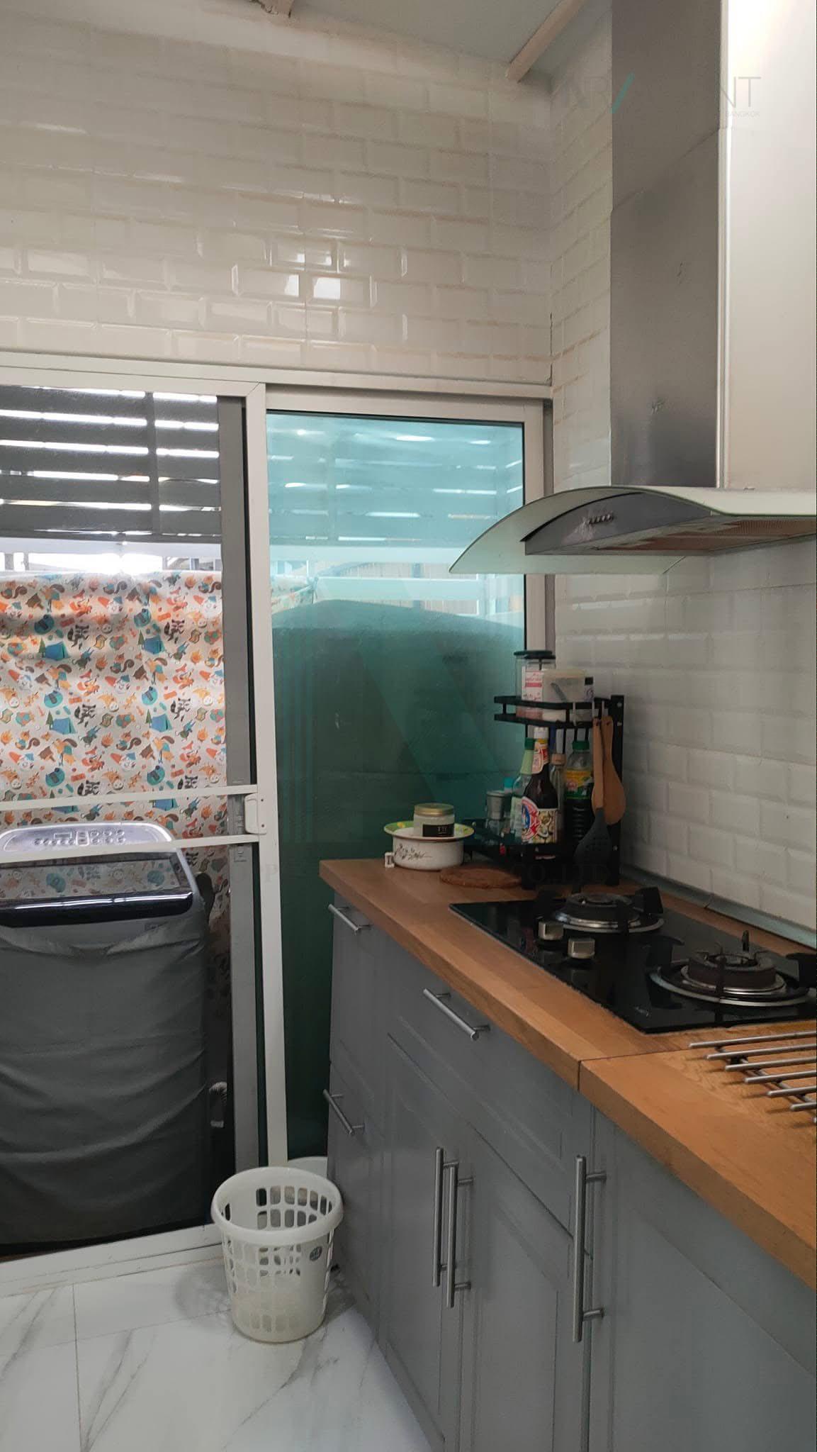 3-bed townhouse for sale, 156 sqm, 18 sq wah, Baan Klang Muang The Edition Rama 9 - Pattanakarn