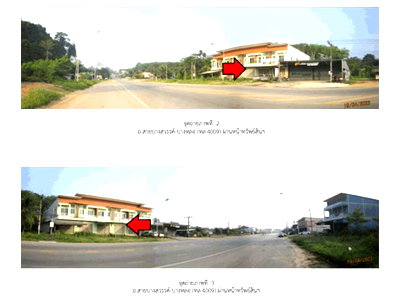 Shophouses for sale Prasaeng Surat Thani : SHOP HOUSE 24.7 Sq.w. Prasaeng Surat Thani for 1.9M