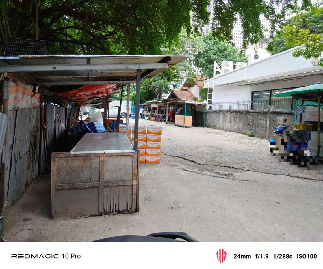 รูป  ที่ดินเปล่าด้านหลังสถานีบริการน้ำมัน พื้นที่ประมาณ 600 ตร.ม. - รูปที่ 3/9