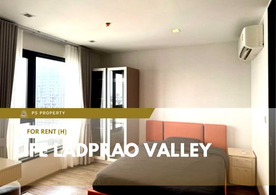 Condos for rent : For Rent 🔥 Life Ladprao Valley 🔥 Fully furnished and equipped with appliances; near BTS Ha Yaek Lat Phrao.