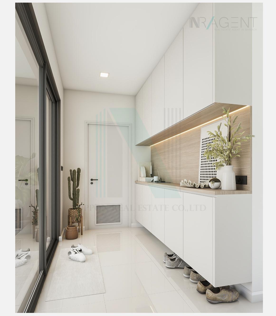 3-bed townhouse for rent, 267 sqm, 31 sq wah, Patio Ratchayothin