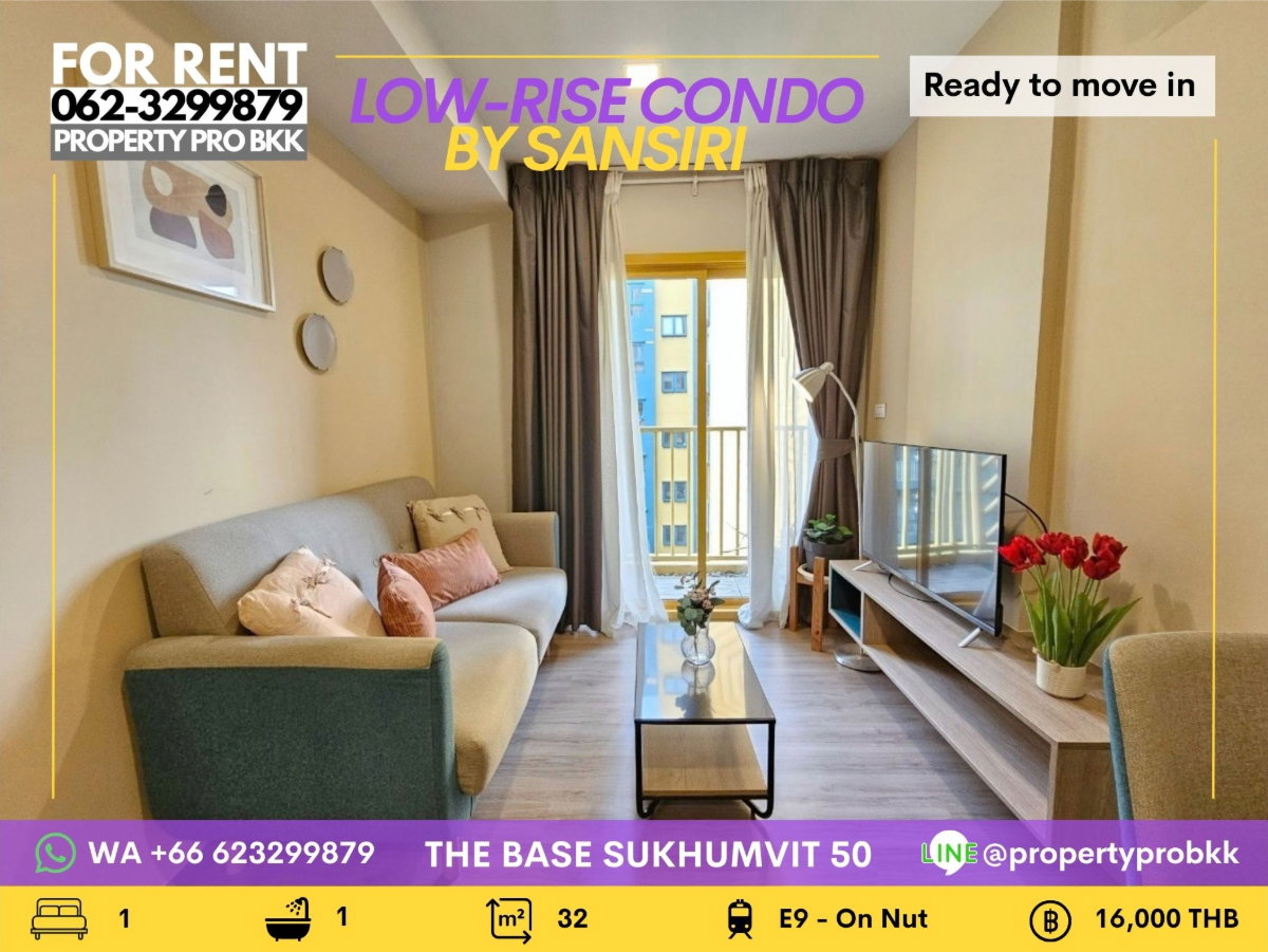 picture 🌟 FOR RENT | The Base Sukhumvit 50 | 1 bedroom near BTS On Nut🌟 - 1/18
