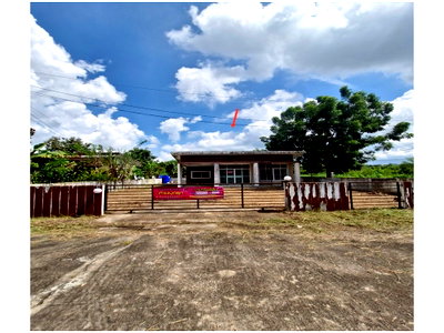 บ้านเดี่ยว นิคมเกตเวย์ซิตี้ : ที่ดินพร้อมสิ่งปลูกสร้าง 100 ตร.วา ระพิน 1 เฟส 2 พนมสารคาม ฉะเชิงเทรา 1.2M