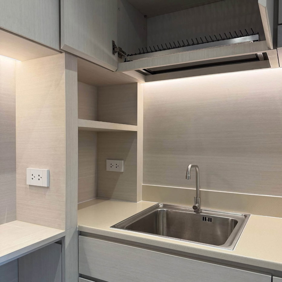 รูป ให้เช่า Q House Sathorn เฟอร์นิเจอร์ครบ ติด BTS กรุงธนบุรี พร้อมเข้าอยู่ - รูปที่ 10/10