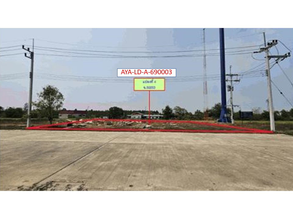 picture LAND 204.1 Sq.w. Wang Noi Phra Nakhon Sri Ayutthaya for 3.1M - 1/9