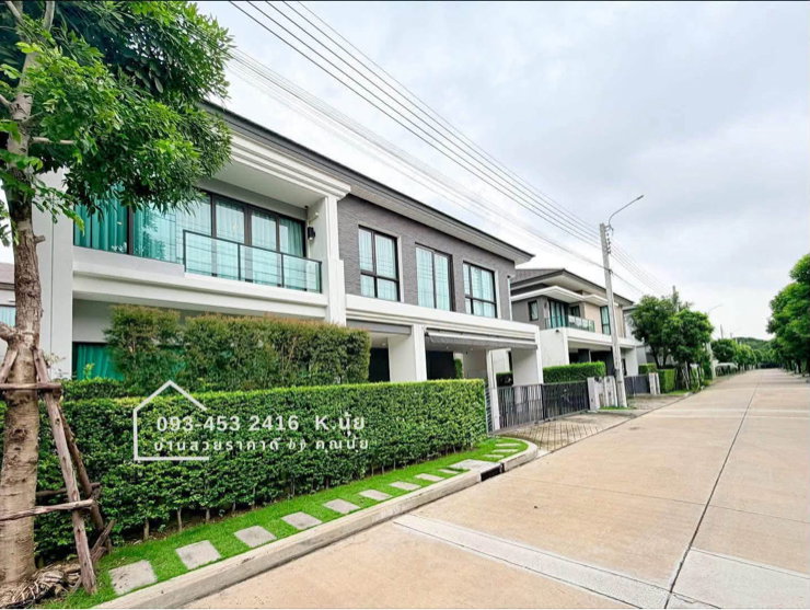 รูป 💎เพียง 12.9 ล้าน🔥🔥บ้านหรู น้ำไม่ท่วมค่ะ 💯💎 🔴ซื้อมา 16 ล้าน*ขายเพียง 12.9 ล้าน พร้อมอยู่‼️  📍วงแหวนกาญจนาฯ-รามอินทรา [The City รามอินทรา2 ] - รูปที่ 2/41