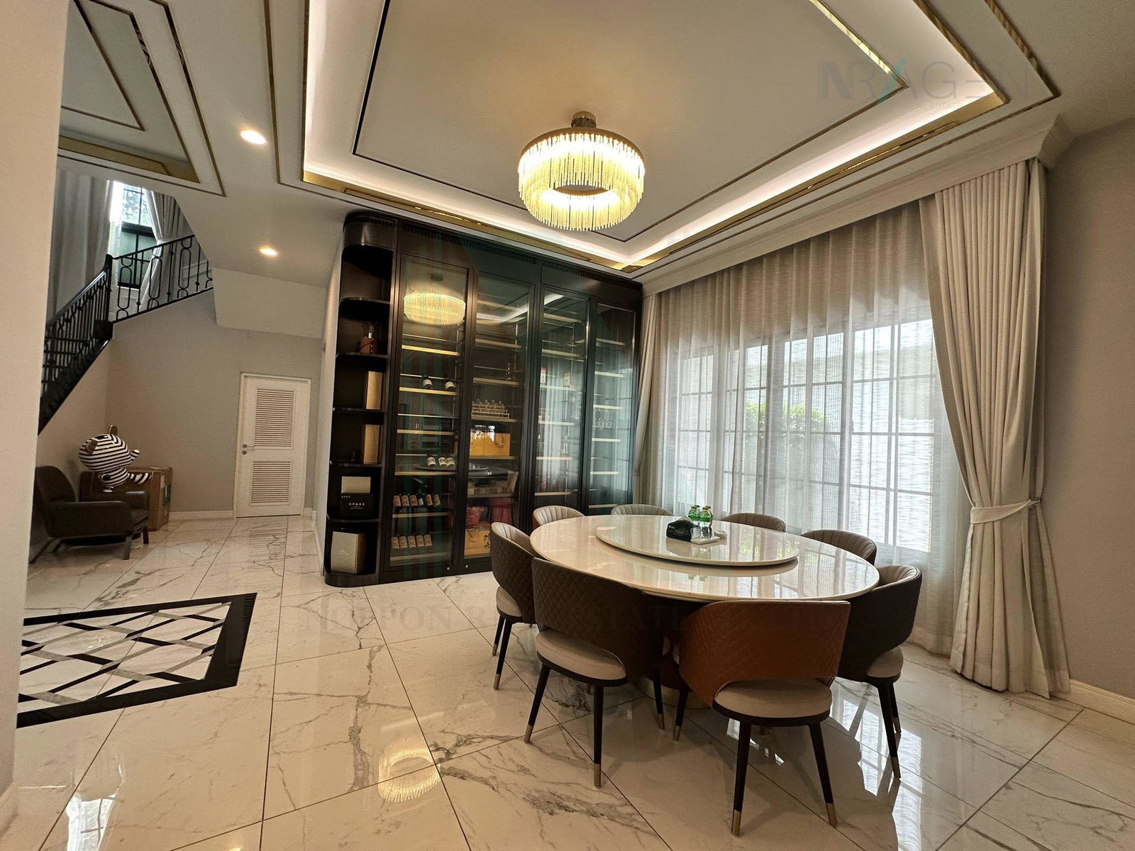 4-bed house for sale, 500 sqm, 165.3 sq wah, Baan Sansiri Pattanakarn