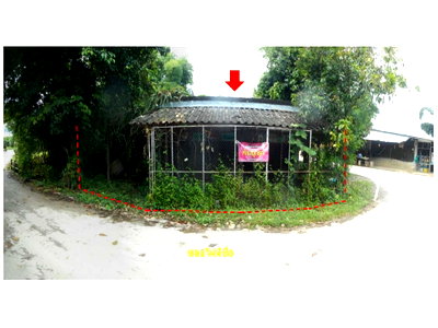ขายบ้านเดี่ยว : ที่ดินพร้อมสิ่งปลูกสร้าง 131 ตร.วา ฝาง เชียงใหม่ 475,000