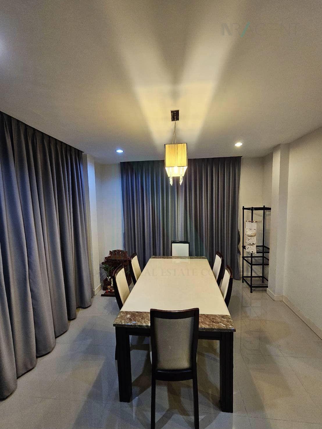 3-bed house for rent, 180 sqm, 50.6 sq wah, The Best Hatairat-Thairaman