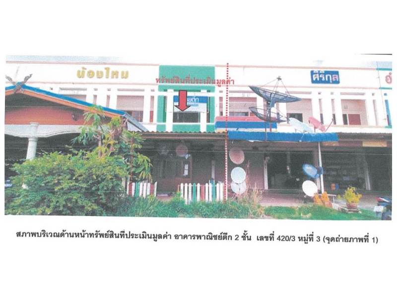 picture SHOP HOUSE 29 Sq.w. Khukhan Si Sa Ket for 2.5M - 4/8