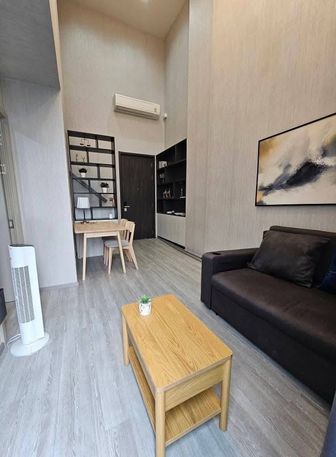 รูป ✨ปล่อยเช่า คอนโดใกล้ BTS ปุณณวิถี : The Line Sukumvie 101 : Duplex 1 bed ตกแต่งเฟอร์นิเจอร์ครบ , เดินทางสะดวกสบาย ใกล้ รร.แองโกลสิงคโปร์ - รูปที่ 3/8
