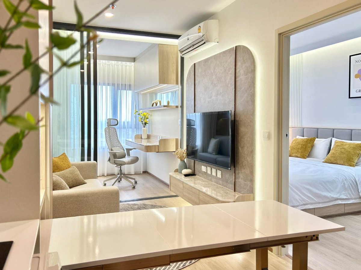 รูป (PM011) ให้เช่า Life Rama 4–Asoke | 1 Bedroom Plus 35ตร.ม. ชั้น19 วิวแม่น้ำ | 34K - รูปที่ 2/9