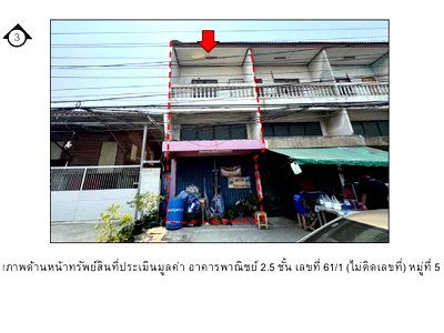 SHOP HOUSE 17 Sq.w. Sao Hai Saraburi for 1.3M