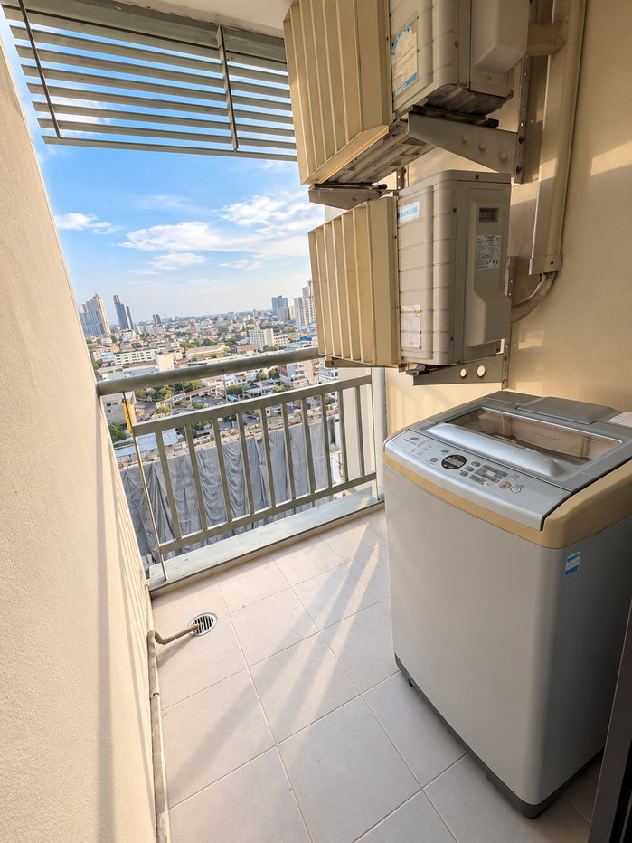 รูป ให้เช่า LPN รัชดา–ท่าพระ ชั้น 15 ห้อง Renovate ใหม่ เฟอร์ครบ ห้องน้ำใหม่ เจ้าของปล่อยเอง - รูปที่ 6/11