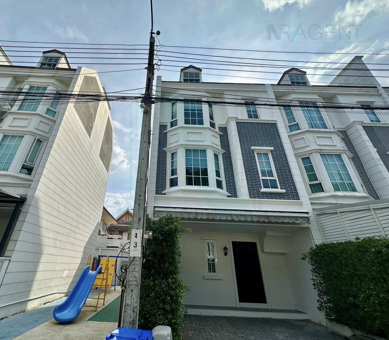 3-bed townhouse for sale, 109 sqm, 18 sq wah, The Preston Townhome Rama9-Krungthepkreetha