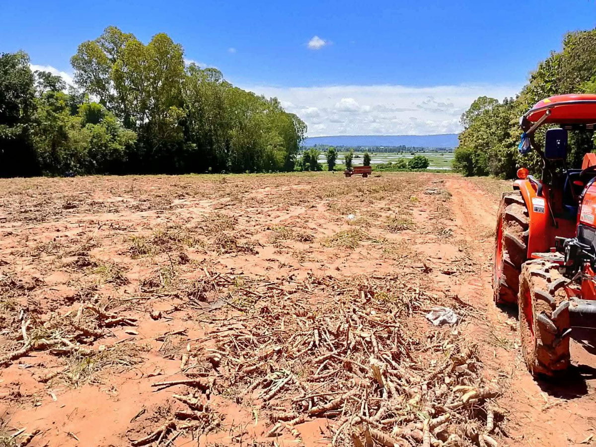 picture Prime 3 Rai Land Plot on Highway 2023 | River &mountain Views | Sithat Udon Thani - 5/6