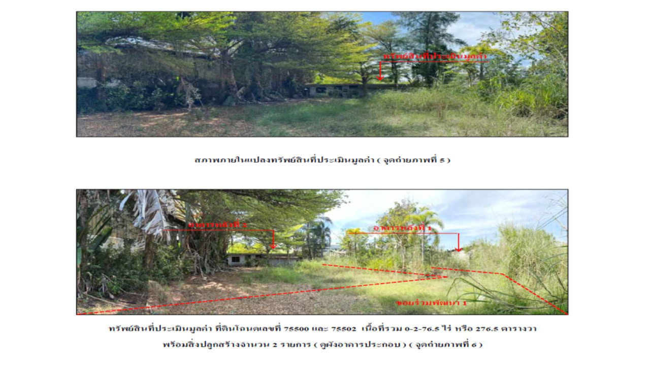 รูป ที่ดินพร้อมสิ่งปลูกสร้าง 276.5 ตร.วา เมืองระยอง ระยอง 5.4M - รูปที่ 6/7