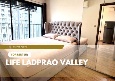 คอนโดให้เช่า : ให้เช่า 📍 Life Ladprao Valley 📍 เฟอร์นิเจอร์ และ เครื่องใช้ไฟฟ้าครบ ใกล้ BTS ห้าแยกลาดพร้าว   