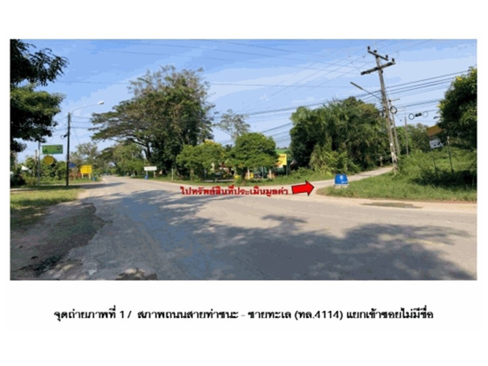 รูป ที่ดิน 132.6 ตร.วา ท่าชนะ สุราษฎร์ธานี 499,000 - รูปที่ 2/4