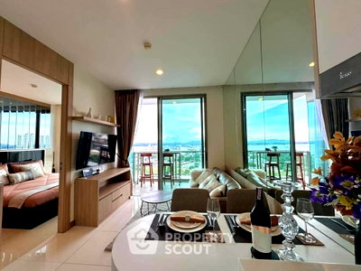 คอนโดให้เช่า : คอนโด 1-ห้องนอน ที่ เดอะ ริเวียร่า วงศ์อมาตย์ ใกล้ ปราสาทสัจธรรม (ID 1815989)