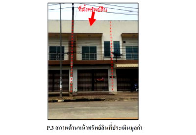 Shophouses for sale Songkhla : SHOP HOUSE 21.4 Sq.w. Sadao Songkhla for 1.7M