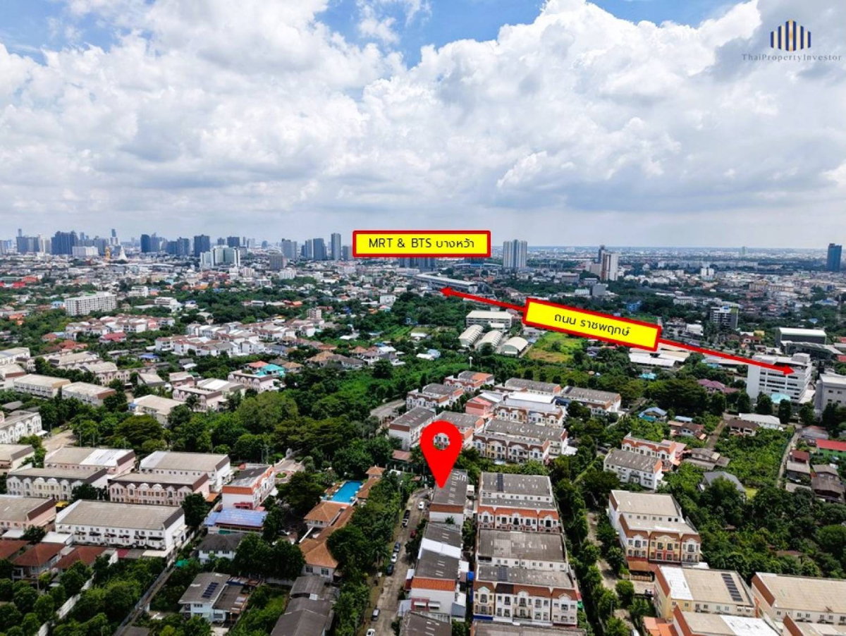รูป ขาย ทาวน์โฮม 3 ชั้น หมู่บ้าน urban sathorn ราชพฤกษ์ หน้าบ้านไม่ติดชนใคร โครงการติดถนน ราชพฤกษ์ ใกล้ BTS MRT บางหว้า ทำเลดีสุดๆ | #TPI-3493 - รูปที่ 16/20