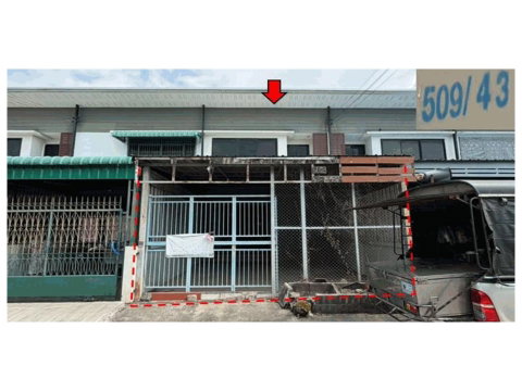 TOWN HOUSE 25.5 Sq.w. Muak Lek Saraburi for 1.7M