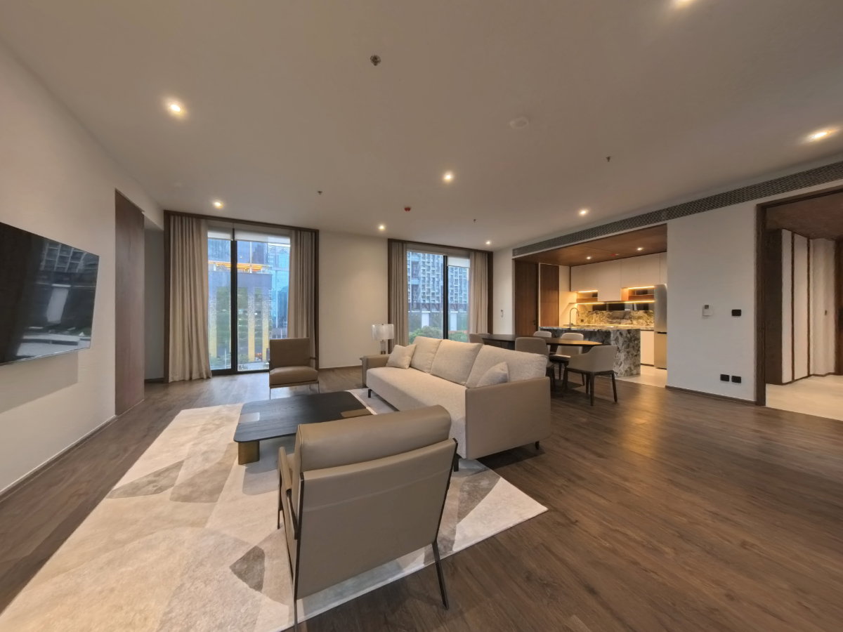 Sky Villa Layout 2ห้องนอน 128sqm Romm convent ให้เช่าคอนโดใหม่ที่สุดในสีลม Nexspace Realty