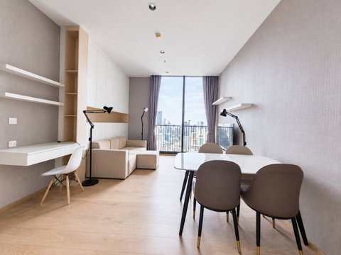 Noble BE19 for Rent | 2BR 2BA | 67.43 Sq.m. | 40th Floor | 40,000 THB/Month