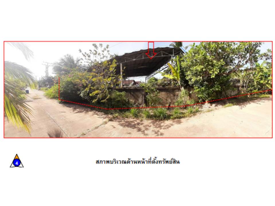 รูป ที่ดิน 85.3 ตร.วา เมืองชุมพร ชุมพร 387,000 - รูปที่ 1/5
