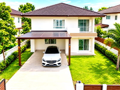 Houses for rent Phutthamonthon Sai 2 Road  : 			Sai2 BangKhae A massive mansion 2-story house 4bed Wat Bunyapradit Pioneers Inter Sch 400m. and 4 ba          