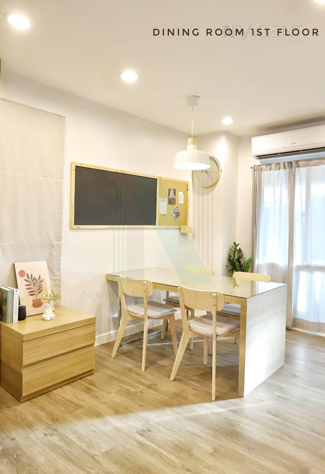 3-bed townhouse for sale, 200 sqm, 30 sq wah, The Private Sukhumvit - Bangchak