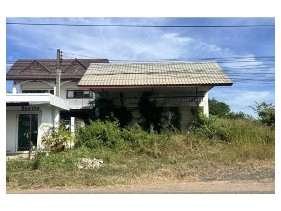 รูป ที่ดินพร้อมสิ่งปลูกสร้าง 208 ตร.วา บ้านกรวด บุรีรัมย์ 1.4M - รูปที่ 1/5