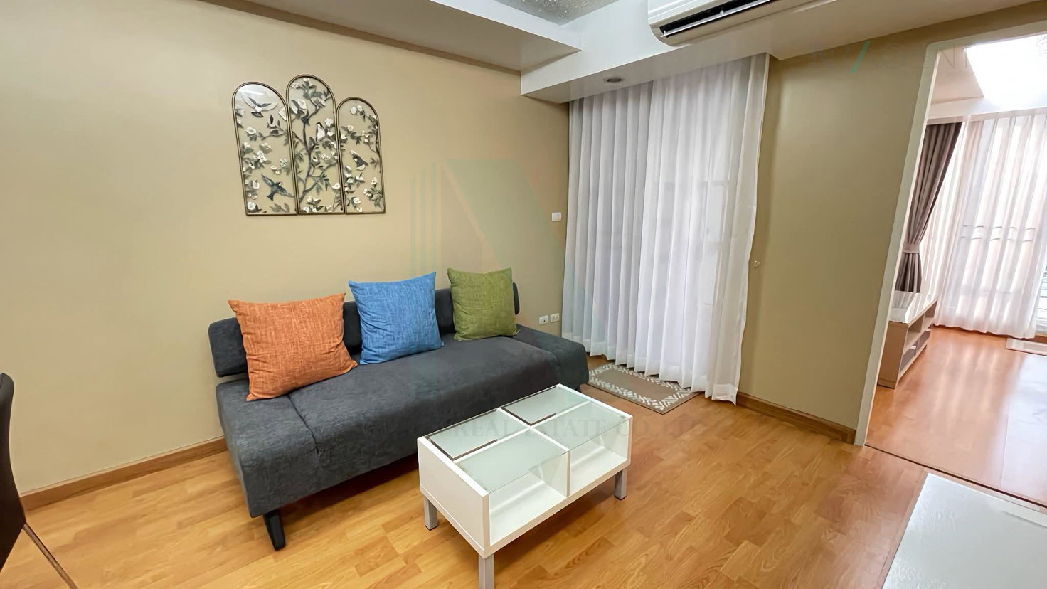 รูป ให้เช่าคอนโด วอเตอร์ฟอร์ด สุขุมวิท 50 อาคาร ชั้น 6 1 ห้องนอน ขนาด 58 ตรม ใกล้ เทสโก้ โลตัส อ่อนนุช - รูปที่ 2/8