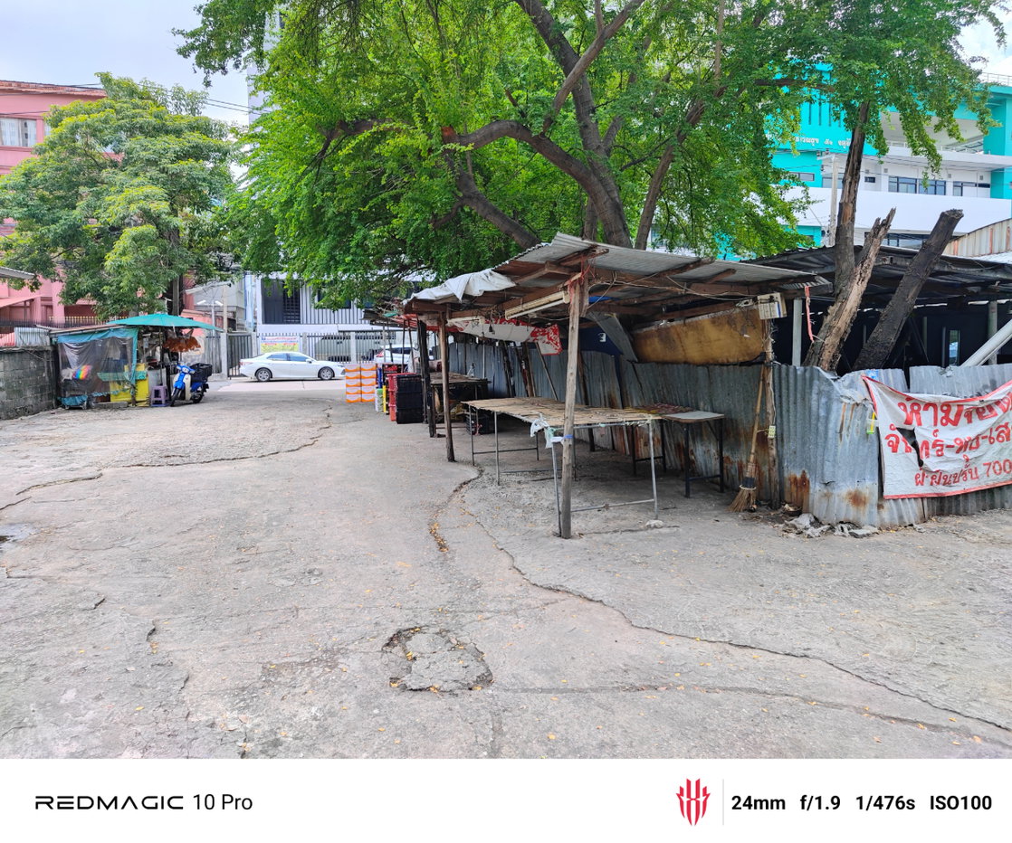 รูป  ที่ดินเปล่าด้านหลังสถานีบริการน้ำมัน พื้นที่ประมาณ 600 ตร.ม. - รูปที่ 6/9