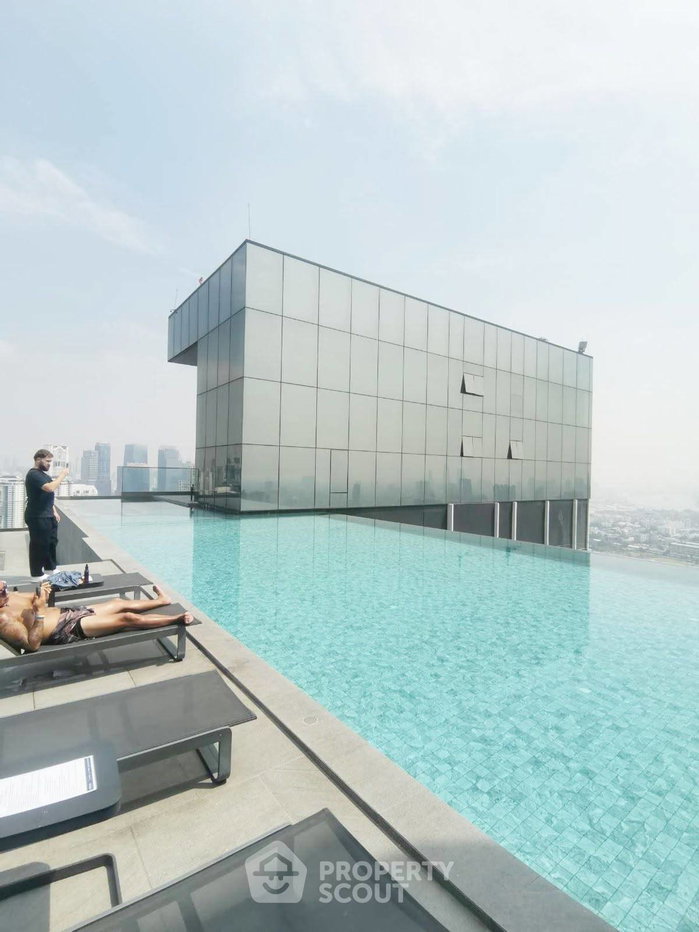 picture 39th-Floor 1-BR At Knightsbridge Prime Sathorn Near BTS Saint Louis (ID 3356516) - 4/11