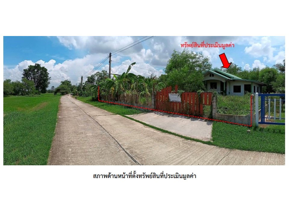 รูป ที่ดินพร้อมสิ่งปลูกสร้าง 161 ตร.วา เมืองสุรินทร์ สุรินทร์ 1.1M - รูปที่ 1/5