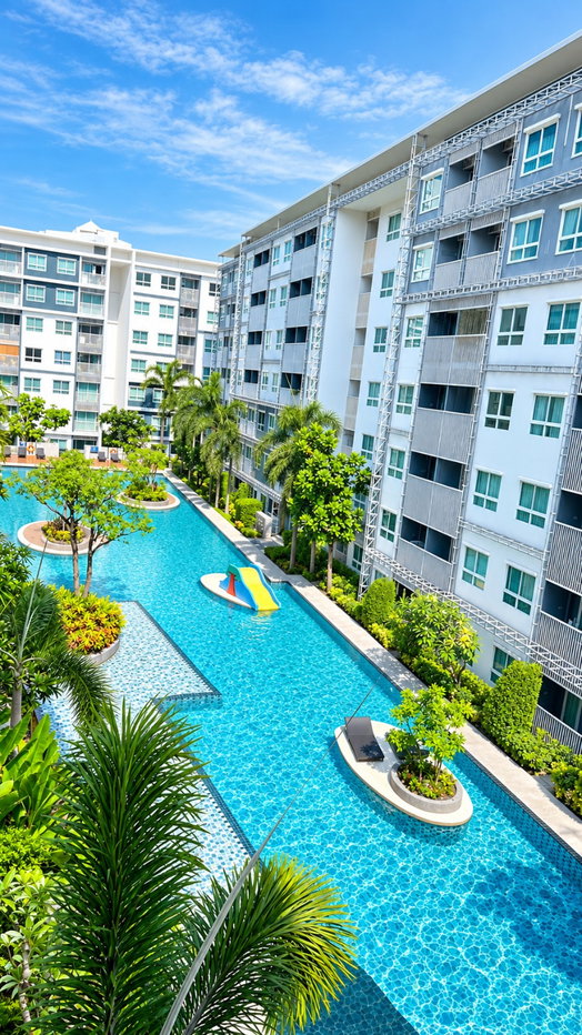 รูป ขาย The Trust Condo Hua Hin ชั้น 4 วิวสระ ทำเลดี ใกล้ทะเลเพียง 150 เมตร - รูปที่ 15/16