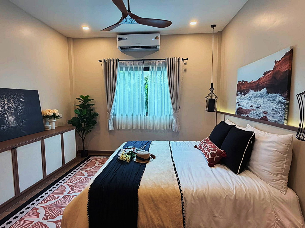 รูป ขายพูลวิลล่าหรูพร้อมอยู่ ย่านพัฒนาการ พัทยา 3 ห้องนอน พร้อมสระว่ายน้ำส่วนตัว บนพื้นที่ขนาด 99.6 ตร.วา - รูปที่ 7/30