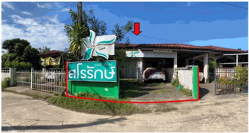 ที่ดินพร้อมสิ่งปลูกสร้าง 34.3 ตร.วา ไชยา สุราษฎร์ธานี 675,000