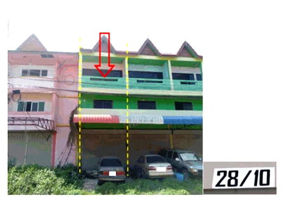 SHOP HOUSE 23 Sq.w. Thoen Lamphang for 1.1M