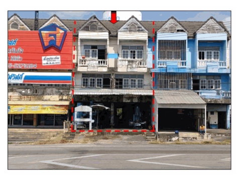 ที่ดินพร้อมสิ่งปลูกสร้าง 36.2 ตร.วา เมืองลำปาง ลำปาง 2.4M