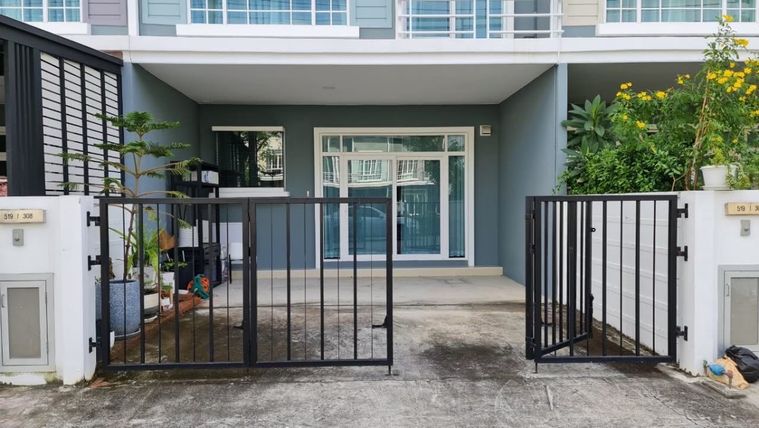4-bed townhouse for rent, 120 sqm, 37 sq wah, Gusto Donmuang - Songprapa