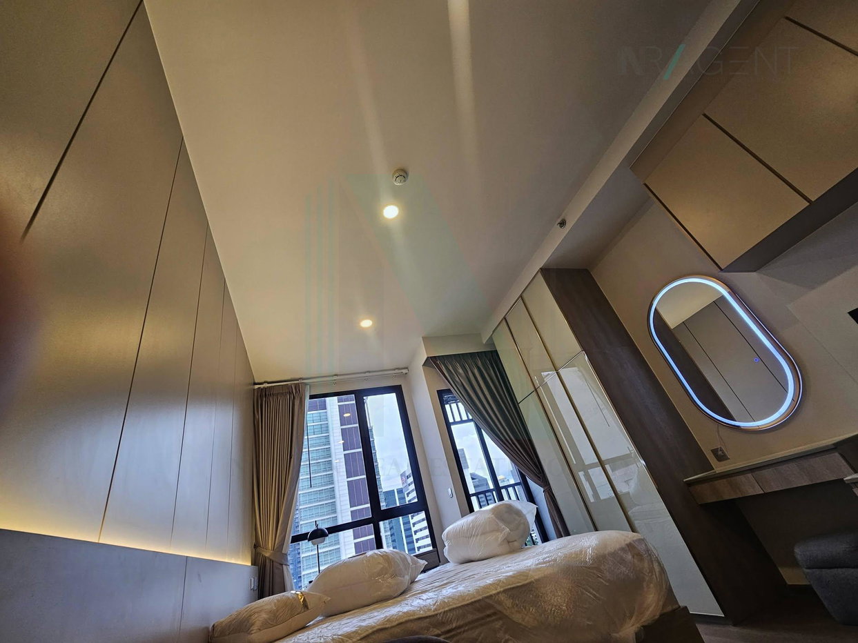picture 🎊 For Rent Condo PARK ORIGIN PHAYATHAI Building 1, Floor 11,Studio, Room size 25 sqm - 6/8