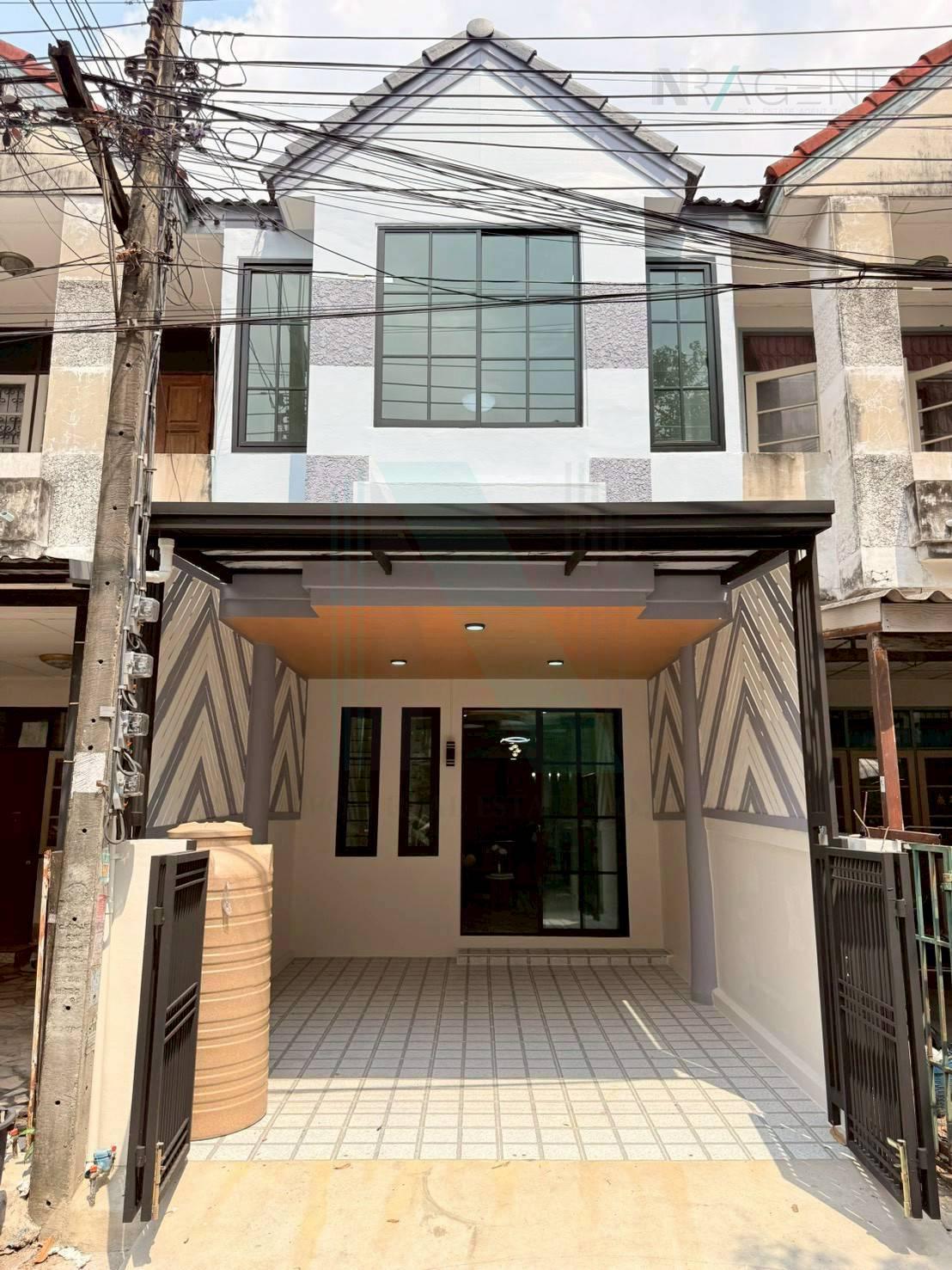 ขายทาวน์โฮม 2 ห้องนอน 100 ตร.ม. 16 ตร.ว. ซิลค์ทาวน์ สายไหม