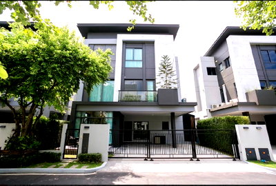 บ้านเดี่ยวให้เช่า : LTH16290 - Luxury House For Rent | The Gentry Ekkamai - Ladprao | 380 Sq.m. | 65 Sq.wah. | 3 Beds | 4 Baths | 170K/Month