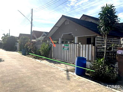 บ้านเดี่ยว เมืองระยอง ระยอง : บ้านเดี่ยว 62.4 ตร.วา เมืองระยอง ระยอง 2.4M