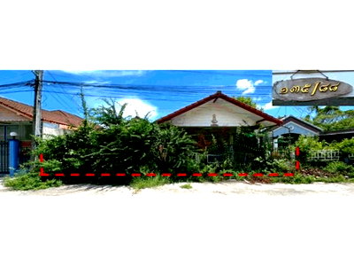 บ้านเดี่ยว นิคมอุสาหกรรมเอเชีย : ที่ดินพร้อมสิ่งปลูกสร้าง 56.3 ตร.วา หาดน้ำริน 5 บ้านฉาง ระยอง 1.5M